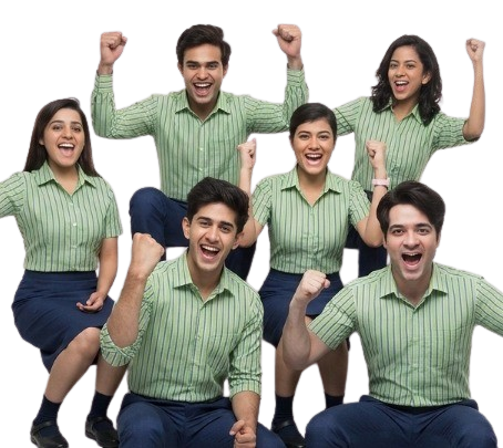 Students celebrating